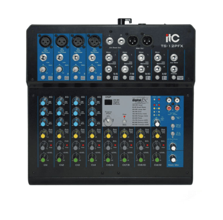Mixer ITC TS-12PFX